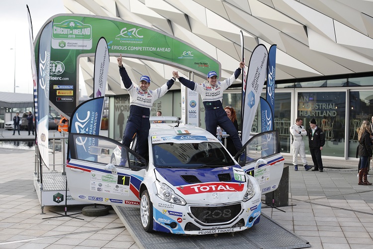 ERC: Ράλλυ Ιρλανδίας 2015: Δεύτερη νίκη Breen μετά το θρίλερ!! #videos