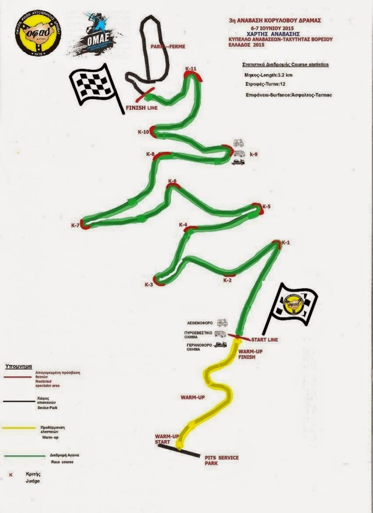 ΟΦΑΔ: 3η Ανάβαση Κορυλόβου Δράμας