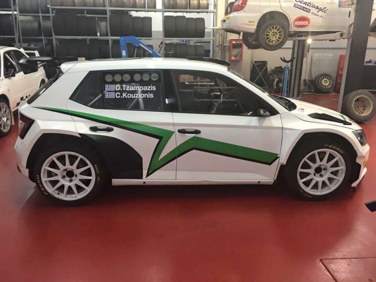 Ντεμπούτο επί ιταλικού εδάφους Τζαμπάζης – Κουζιώνης Skoda Fabia R5