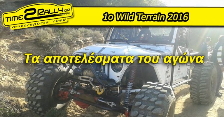 1o Wild Terrain 2016: Τα αποτελέσματα του αγώνα