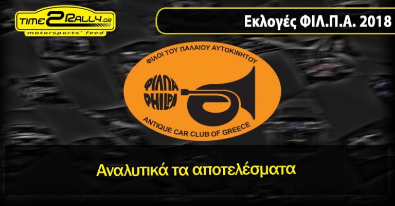 Εκλογές ΦΙΛ.Π.Α. 2018: Αναλυτικά τα αποτελέσματα