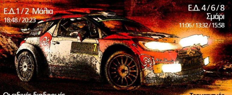 40ο Ράλλυ Κρήτης | Συμμετοχές