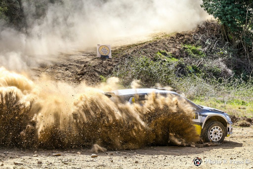 papadimitriou skoda rally car